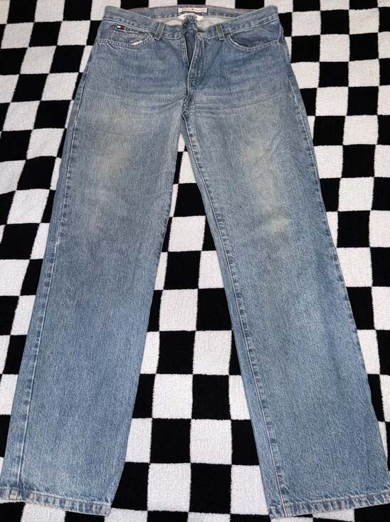 Tommy Hilfiger Denim - Vintage Tommy Hilfiger Boyfriend Jeans Light Wash